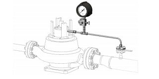 API 682 Plan 13 Flush, from Chamber to Suction 